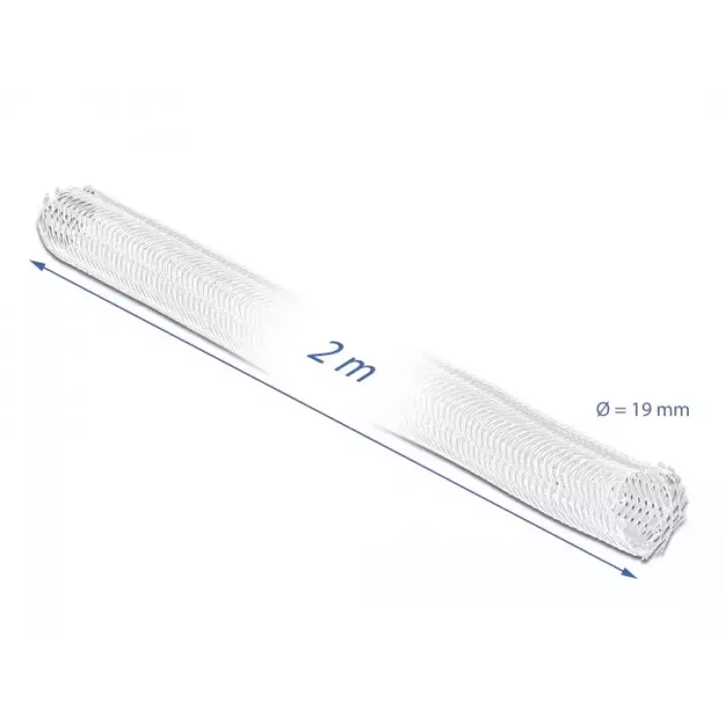 Funda de cable DeLOCK 20702 blanca