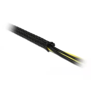 Funda trenzada DeLOCK 18904 10 m x 25 mm negro