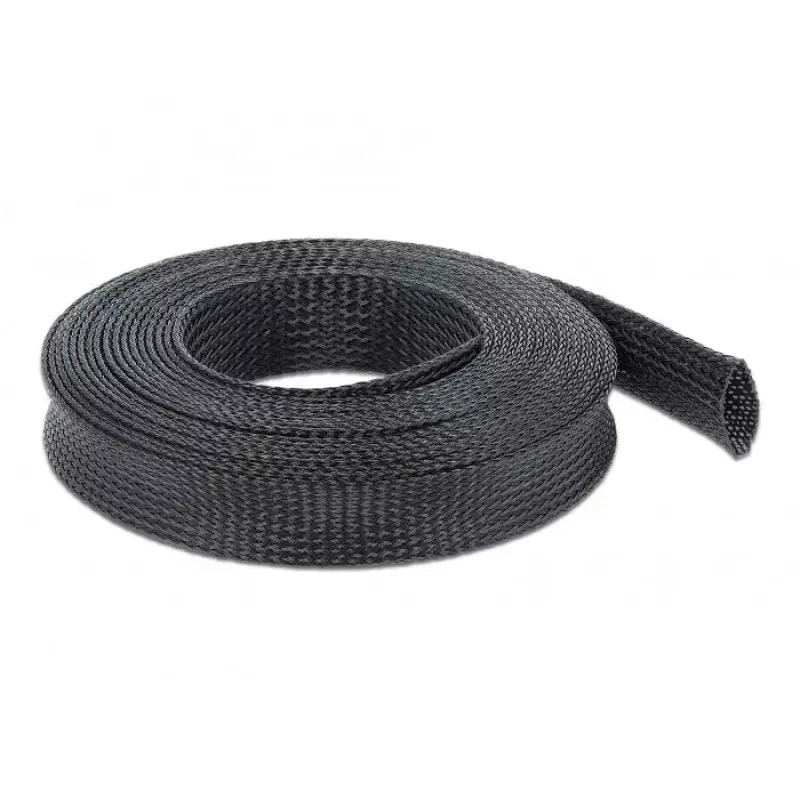 Funda trenzada DeLOCK 18904 10 m x 25 mm negro