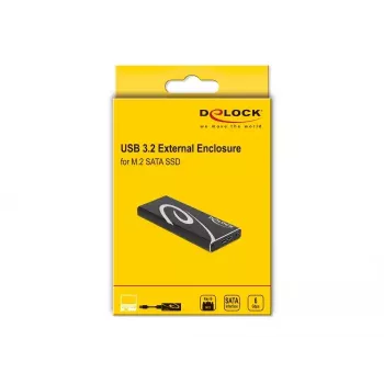 Carcasa SSD DeLOCK 42007 negra M.2