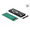 Carcasa SSD DeLOCK 42007 negra M.2