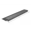 DeLOCK 67036 panel ciego de 19" con orificios redondos, 2U, negro