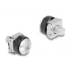 Tornillos y tuercas DeLOCK 42432 M6 100 uds. plástico acero