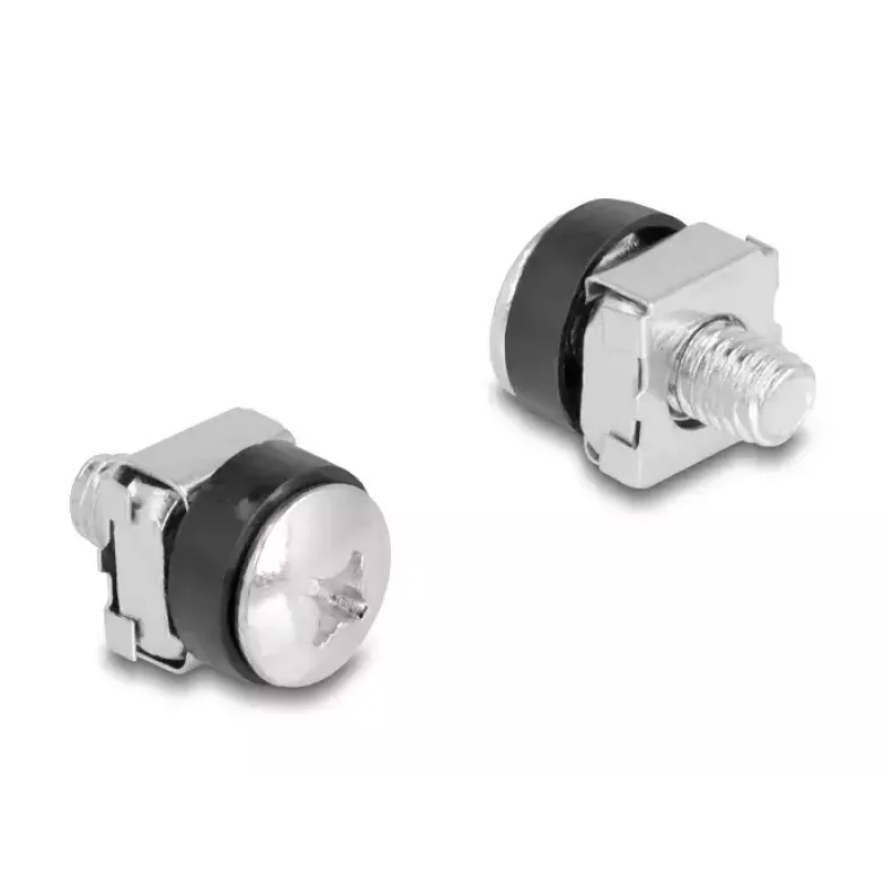 Tornillos y tuercas DeLOCK 42432 M6 100 uds. plástico acero