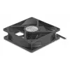 DeLOCK 67297 Ventilador axial 12 V DC, 92 x 92 x 25 mm, negro