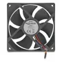 DeLOCK 67297 Ventilador axial 12 V DC, 92 x 92 x 25 mm, negro
