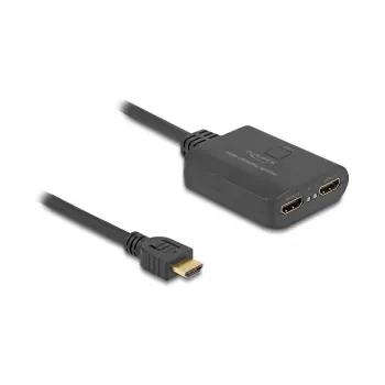 Divisor HDMI DeLOCK 1 x entrada HDMI a 2 x salida HDMI 4K 60 Hz