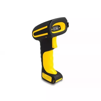 Lector de códigos de barras portátil DeLOCK 90586 1D 2D inalámbrico Bluetooth base de carga por inducción