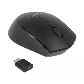 Ratón DeLOCK 12526 RF inalámbrico óptico 1000 DPI