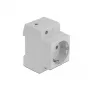 Toma de corriente CEE 7/3 DeLOCK 11472 gris