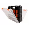 Caja de almacenamiento DeLOCK 18417 rectangular plástico negro naranja 270x320x80mm