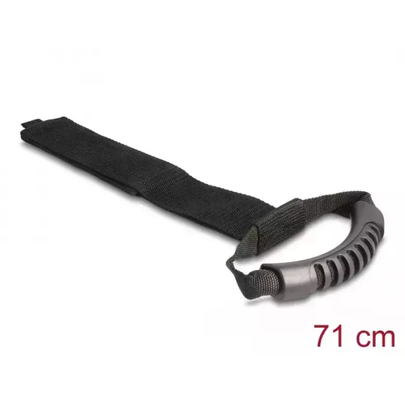 DeLOCK correa de transporte 710x50mm negra 2 uds.
