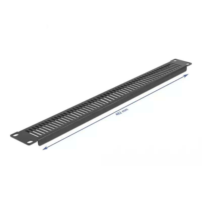 Tapa ciega ventilada DeLOCK panel para armario de red 19