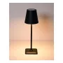 Techly I-LED LAMP-BK lámpara de mesa bombilla no reemplazable 3 W E negro