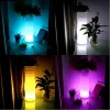 Techly I-LED maceta blanca plástico 1 ud.
