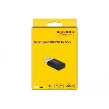 Tarjeta de red DeLOCK 12550 WLAN USB doble banda Wi-Fi 5