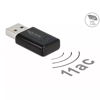 Tarjeta de red DeLOCK 12550 WLAN USB doble banda Wi-Fi 5