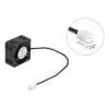 Ventilador DELOCK 67287 axial 4 cm, 5 V DC, rodamiento de bolas, 0,19 m³/h, negro