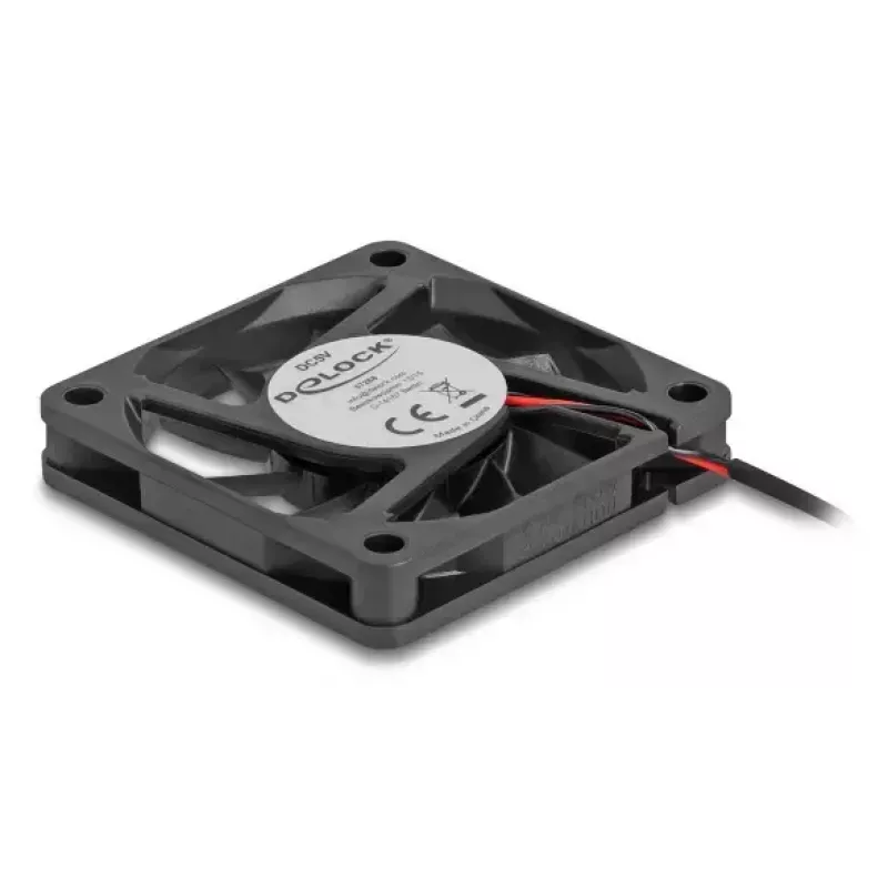 DeLOCK 67288 ventilador axial, 5 V DC, 60 x 60 x 10 mm, negro