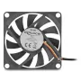 Ventilador para carcasa de PC DELOCK 67315 — 70 mm rodamiento de bolas, 0,42 m³/h, negro
