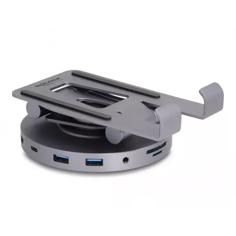 Estación de acoplamiento para tablet y portátil DeLOCK 4K HDMI USB-Hub SD Micro SD PD 3.0