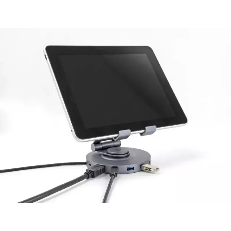 Estación de acoplamiento para tablet y portátil DeLOCK 4K HDMI USB-Hub SD Micro SD PD 3.0