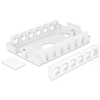 DeLOCK 86172 Carcasa Keystone vacía, 12 puertos