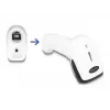 Lector de códigos de barras de mano DeLOCK 90587 1D 2D inalámbrico Bluetooth USB blanco
