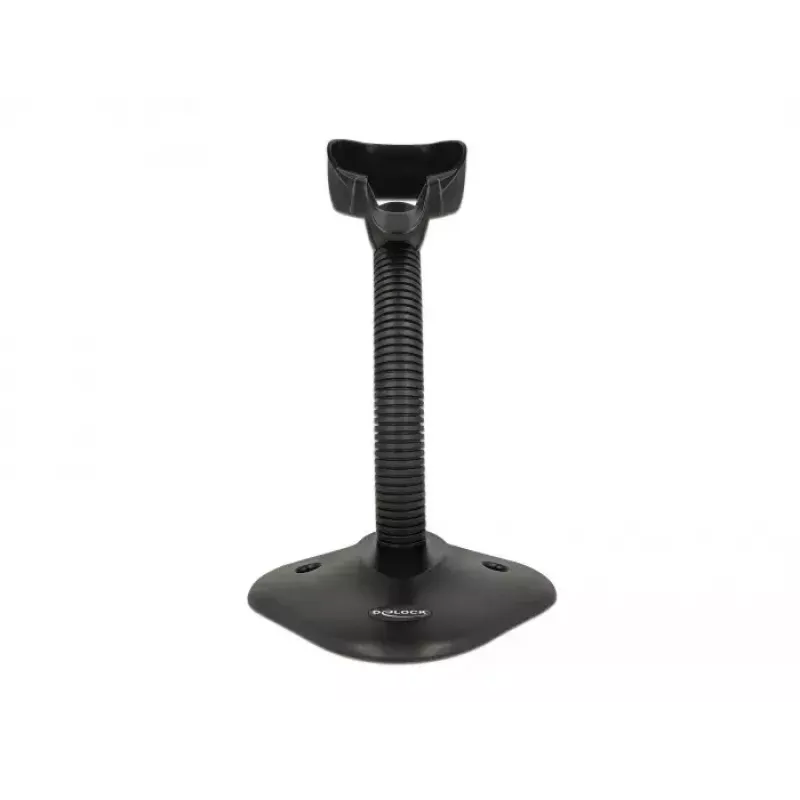 Soporte DeLOCK para lector de códigos de barras con sujeción flexible negro