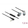 Auriculares DeLOCK 27183 intraurales jack de 3,5 mm micrófono control de volumen