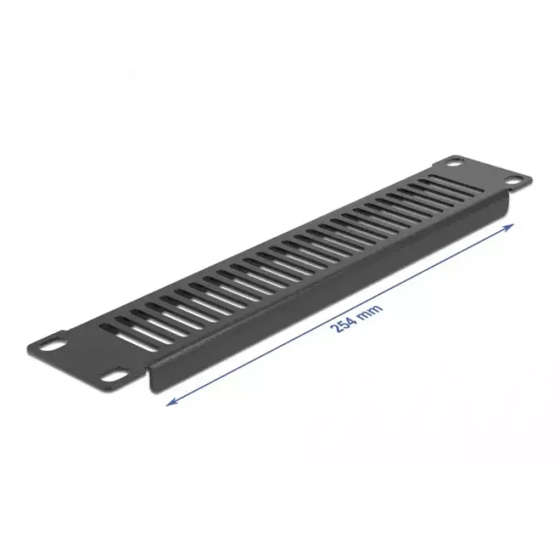 Panel ciego ventilado DeLOCK para armario de red de 10