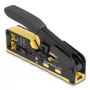 Alicates de crimpado DELOCK 90583 para conectores 6P/8P RJ45 RJ11 Cat.5/6/7 con cuchilla y pelacables