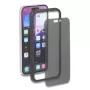 Protector de pantalla/trasera de cristal templado con privacidad para Apple iPhone 16 — DELOCK 81281, resistente a golpes y arañazos, negro/transparente, 1 ud.