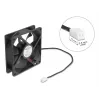 Delock 67291 ventilador axial 5 V DC, 92 x 92 x 25 mm, negro