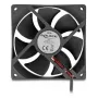 DELOCK Ventilador para caja de ordenador 92 mm 5 V DC rodamiento de bolas 1,02 m³/h negro (modelo 67291)
