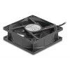 Delock 67296 ventilador axial 12 V DC, 80 x 80 x 25 mm, negro