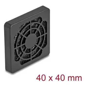Rejilla para ventilador DeLOCK 67309 ABS negro 43,5 mm 32x32 mm