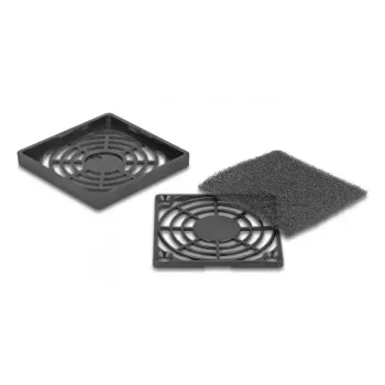 Rejilla para ventilador DeLOCK 67310 ABS negro 64 mm 50 x 50 mm