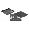Delock 67313 rejilla para ventilador con filtro de polvo 120 x 120 mm, negra