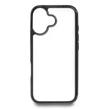 Funda protectora para iPhone 17 de DELOCK, negro transparente, compatible con pantalla de 16 cm (6,3