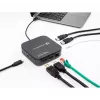 Mini docking station DeLOCK Thunderbolt 3 8K DisplayPort HDMI USB LAN Audio PD 3.0