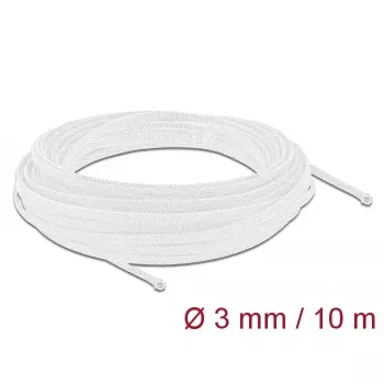 Funda de malla DeLOCK 20692 10 m x 3 mm blanco