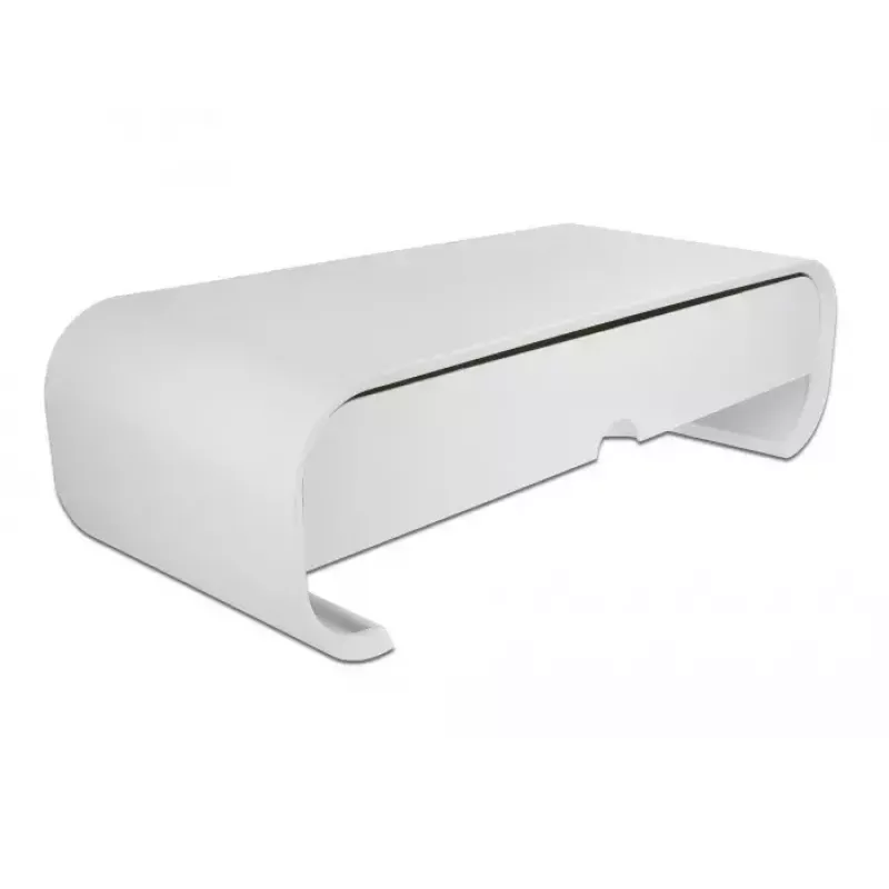 Soporte para monitor DeLOCK 18324 con cajón blanco
