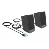 Altavoces estéreo DELOCK 27001, 2.0, alimentados por USB