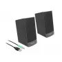 Altavoces estéreo DELOCK 27001, 2.0, alimentados por USB