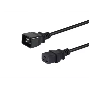 Equip 112130 Cable de alimentación negro 1,8 m IEC C20 IEC C19
