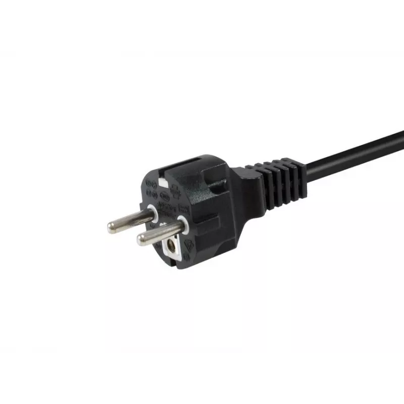 Equip 112183 Cable de alimentación negro 10 m CEE7/7 CEE7/3