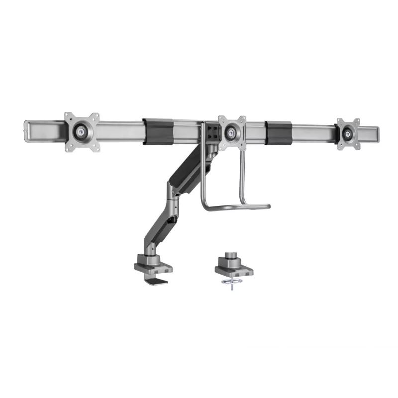 Equip Soporte de mesa para triple monitor de 17