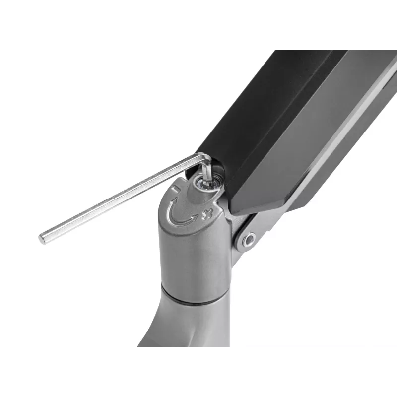 Equip Soporte de mesa para triple monitor de 17
