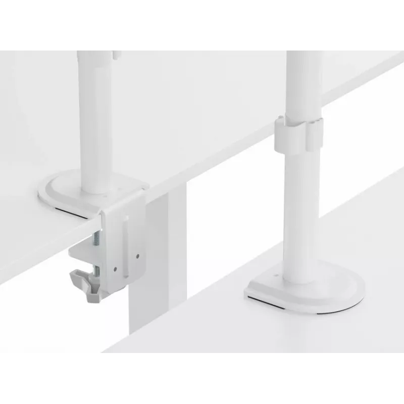 Equip Soporte de mesa ajustable para doble monitor de 17